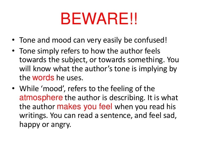 author s tone powerpoint