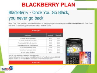 BLACKBERRY PLAN
 