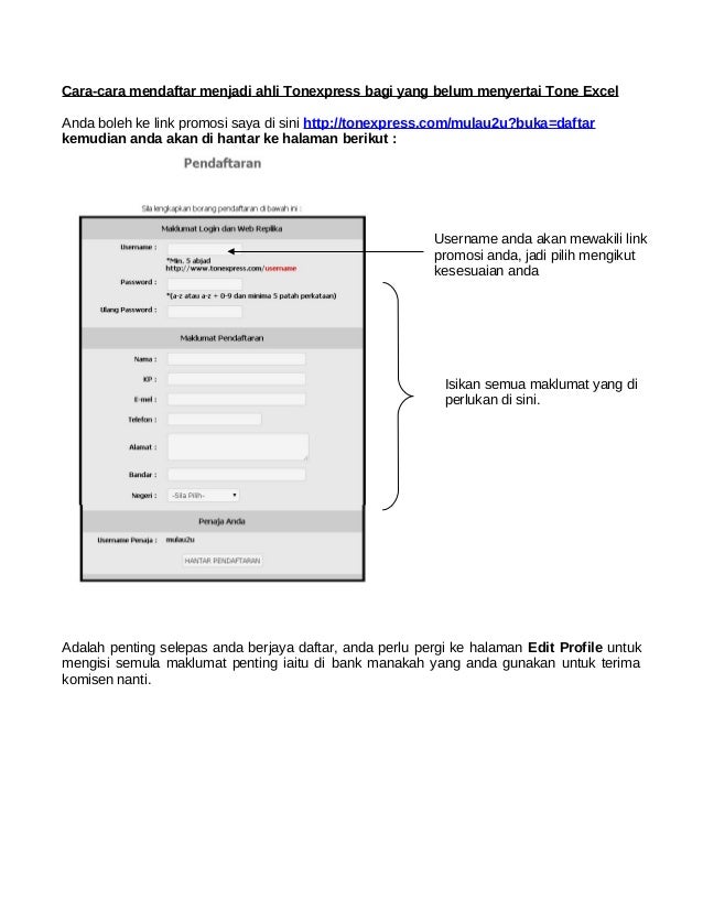 Tonexpress Cara Mudah Promosi Tone Excel