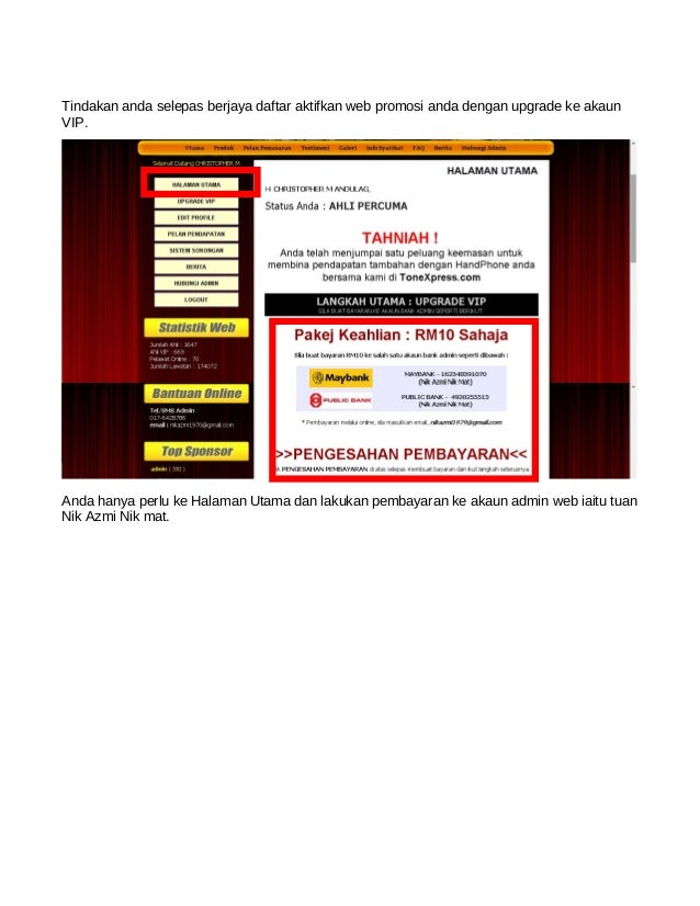Tonexpress Cara Mudah Promosi Tone Excel