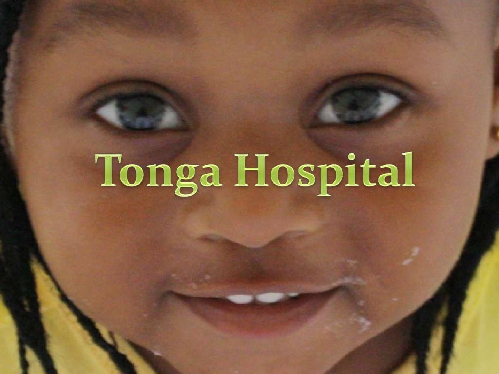 Tonga hospital (2007 version)