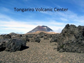 Tongariro Volcanic Center 