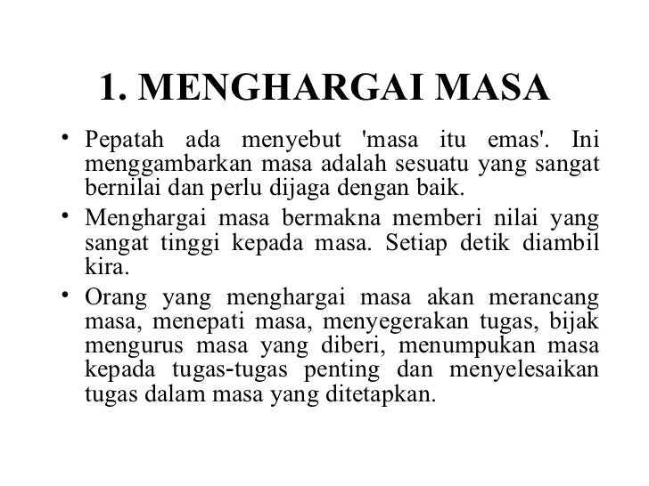 Kepentingan Menghargai Masa Blazerkc