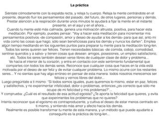 Empatía y
Ecuanimidad
Anexo de Apoyo para la Práctica
de Tonglen con uno mismo
 