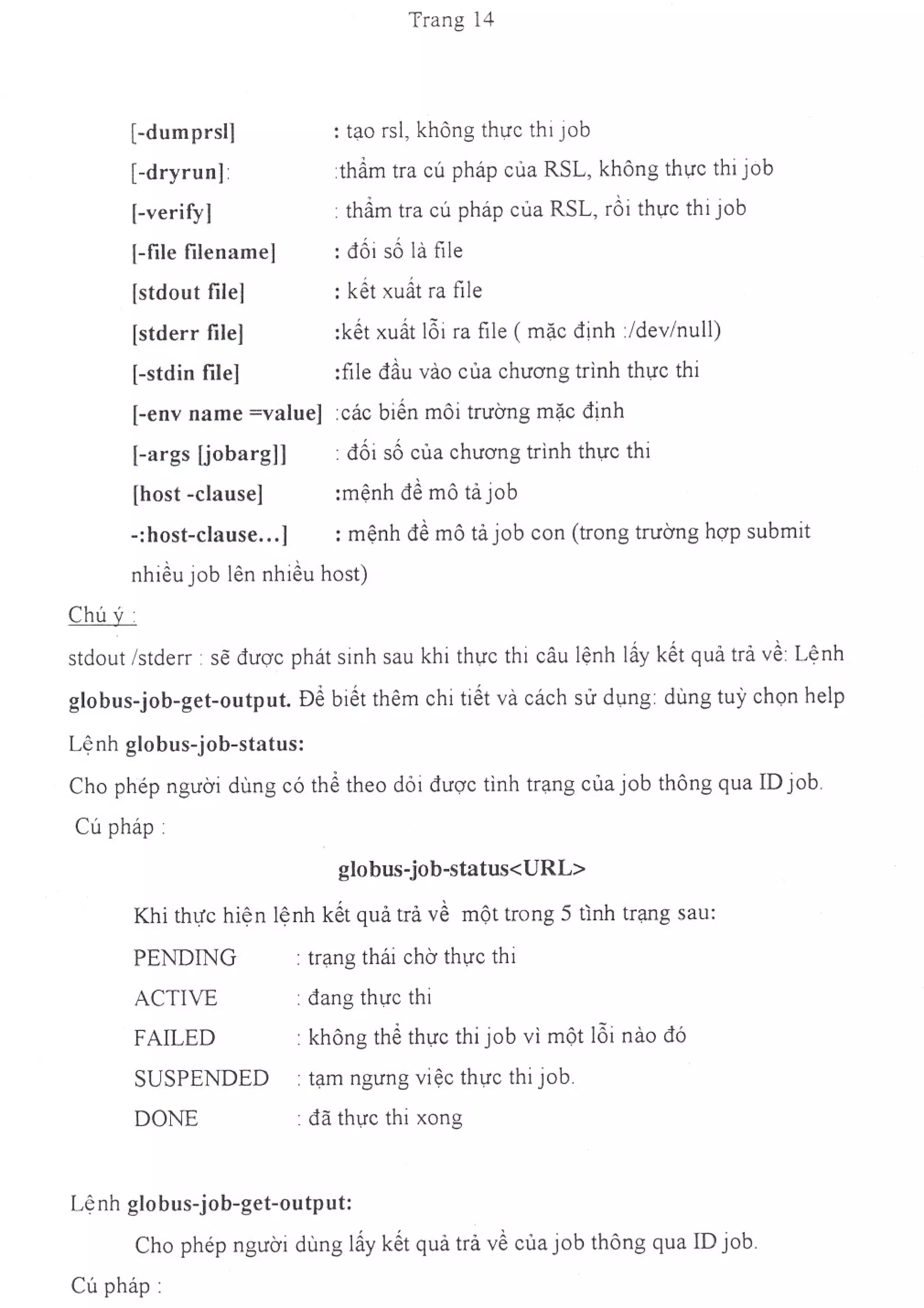 Tổng Quang Về Globus 