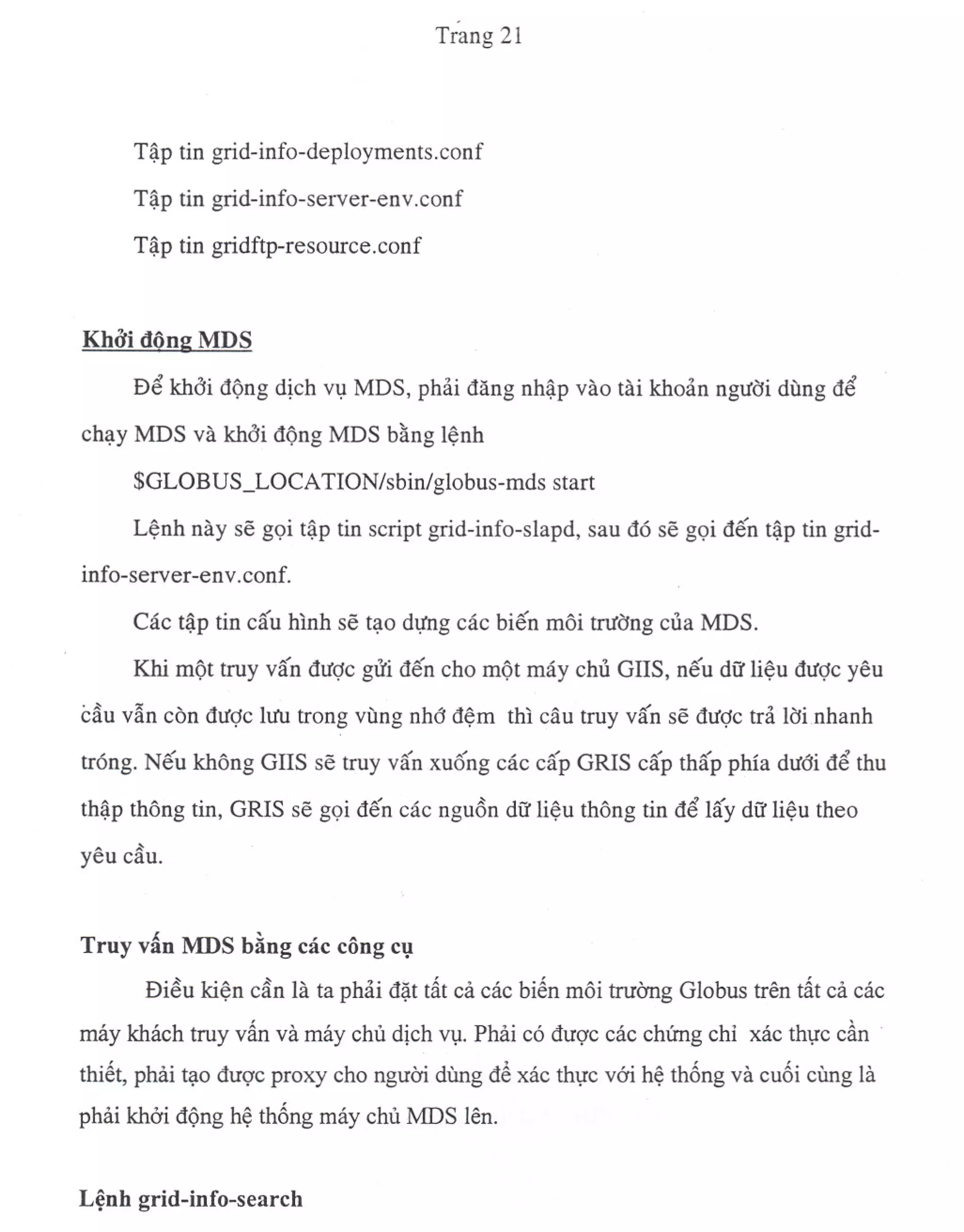 Tổng Quang Về Globus 