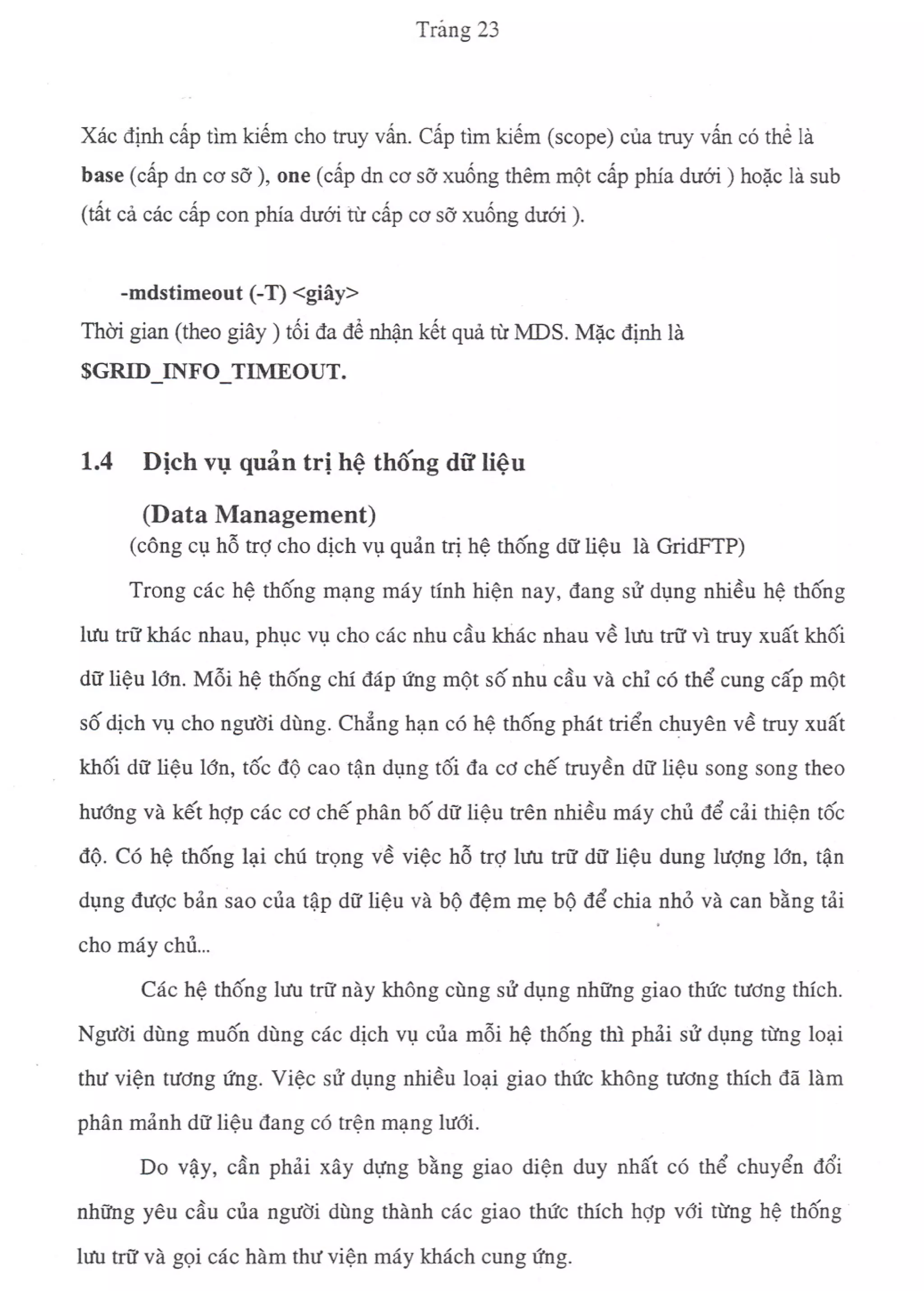 Tổng Quang Về Globus 