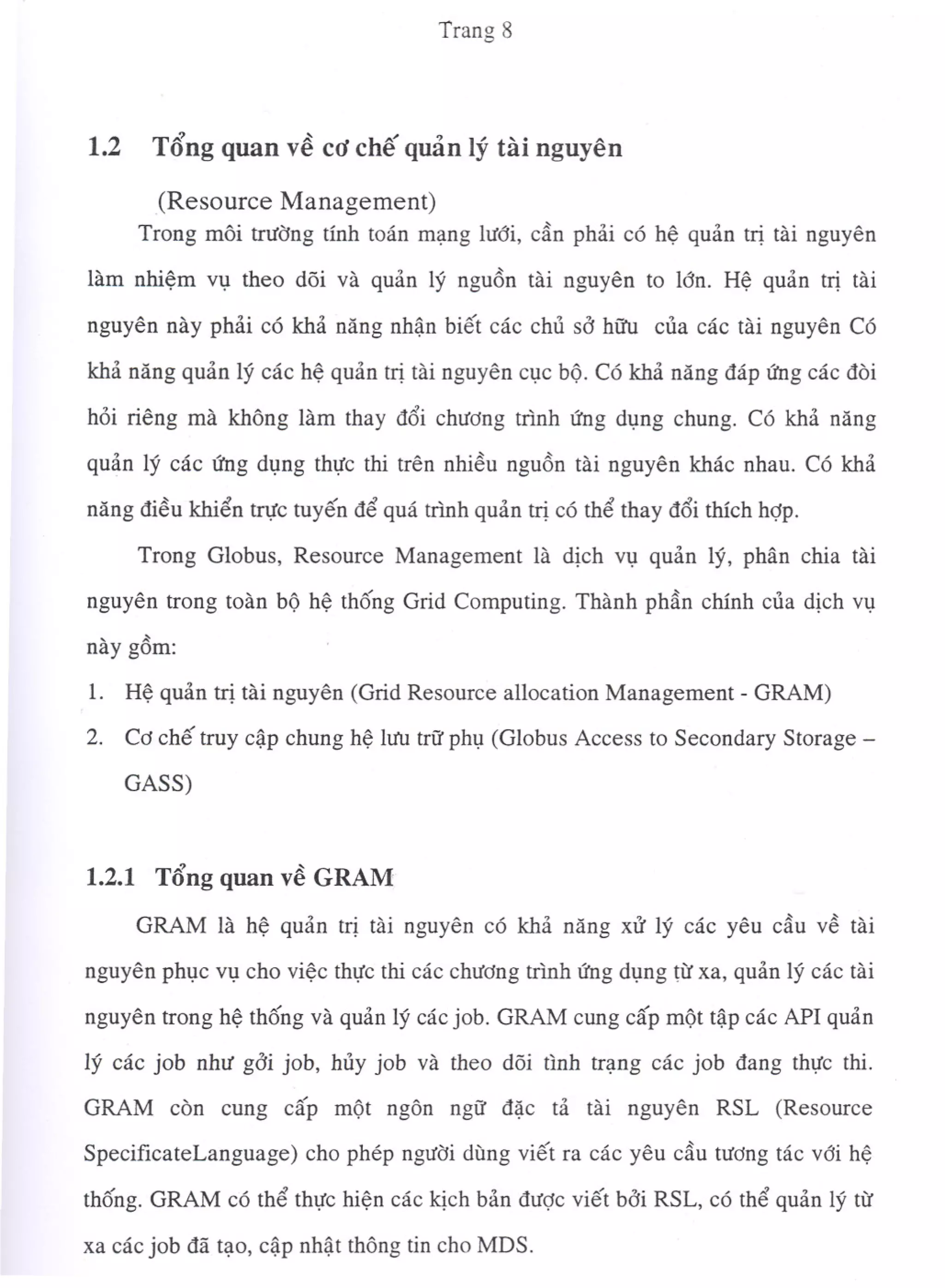 Tổng Quang Về Globus 