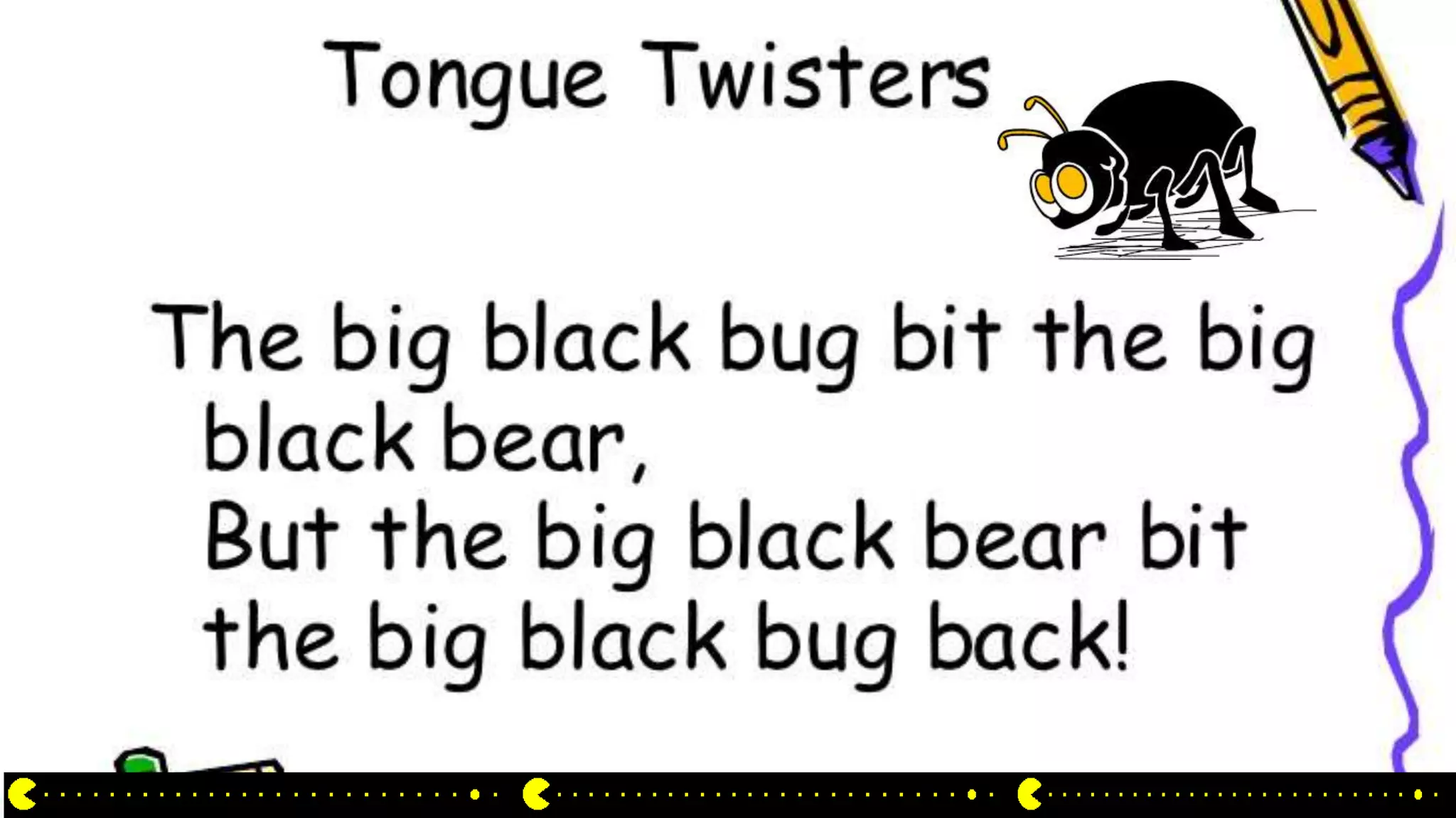 Tongue twister 2018 | PPT