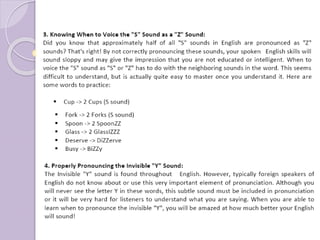 Tongue twister exercise