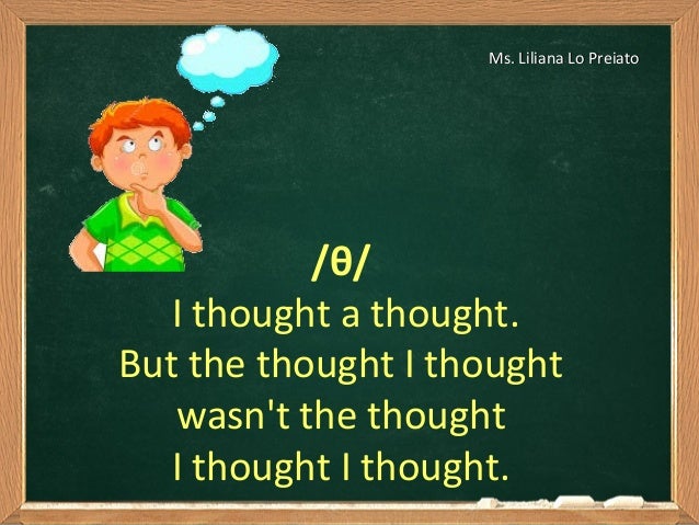 Tongue twisters with sounds