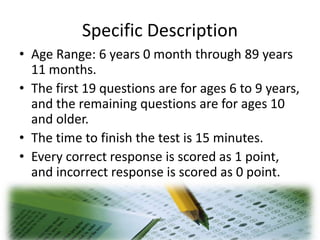 Toni 4 Test Review Toni 4 Test Review