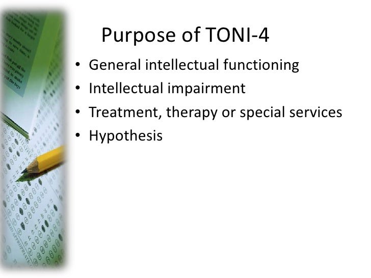 Toni 4 Test Review Toni 4 Test Review