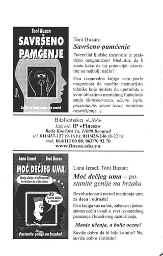 Toni buzan   savrseno pamcenje