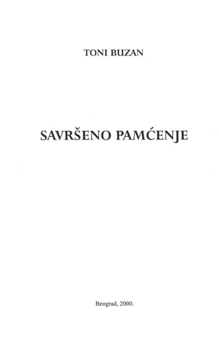 Toni buzan   savrseno pamcenje