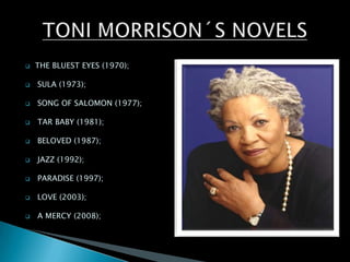 Toni morrison