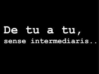 Toni Roig.Identitat Blogaire