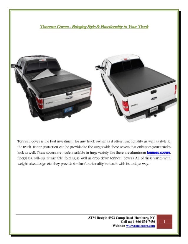Tonneau Covers Pdf