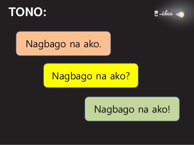 ano ang kahulugan ng tono diin at antala