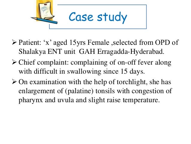 Chronic tonsillitis case report Chronic tonsillitis case report picture
