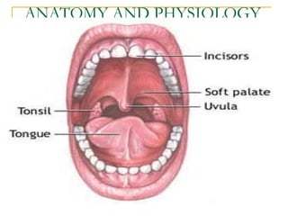 ANATOMY AND PHYSIOLOGY
 