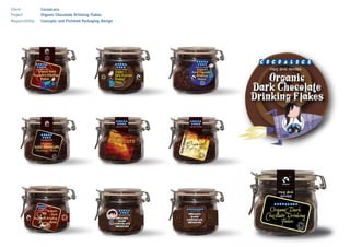 Client		 CocoaLoco
Project		 Organic Chocolate Drinking Flakes
Responsibility	 Concepts and Finished Packaging Design
 