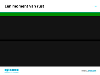 Een moment van rust 