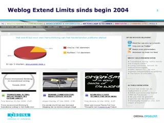 Weblog Extend Limits sinds begin 2004 