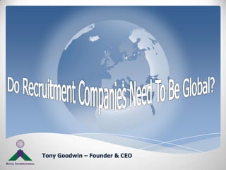 Tony Goodwin – Founder & CEO

 
