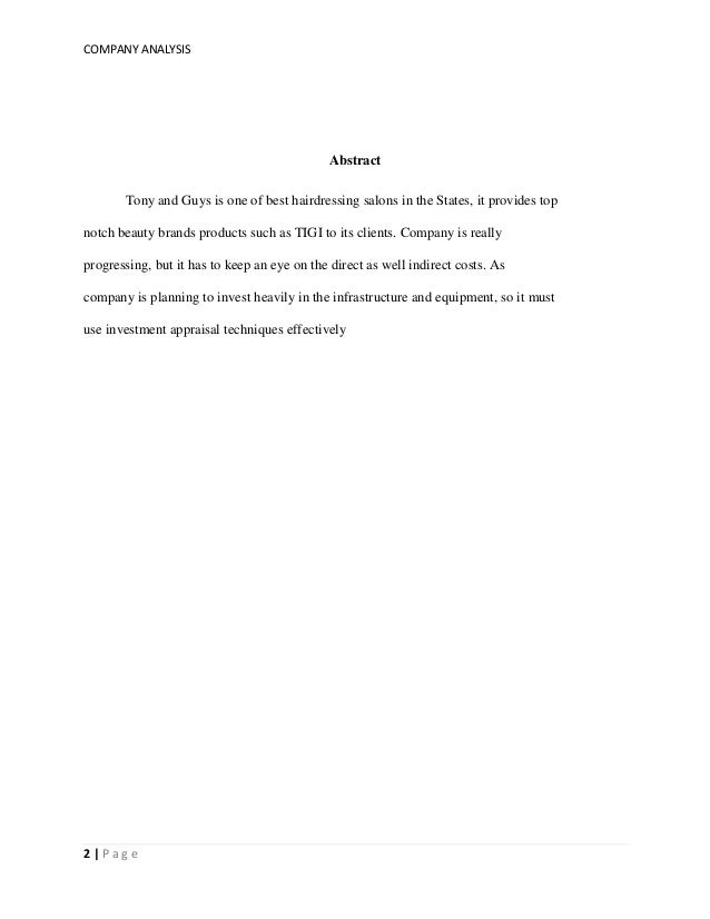 Tony Guys Is An American Based Hair Salon