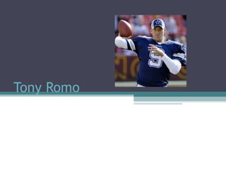 Tony Romo 