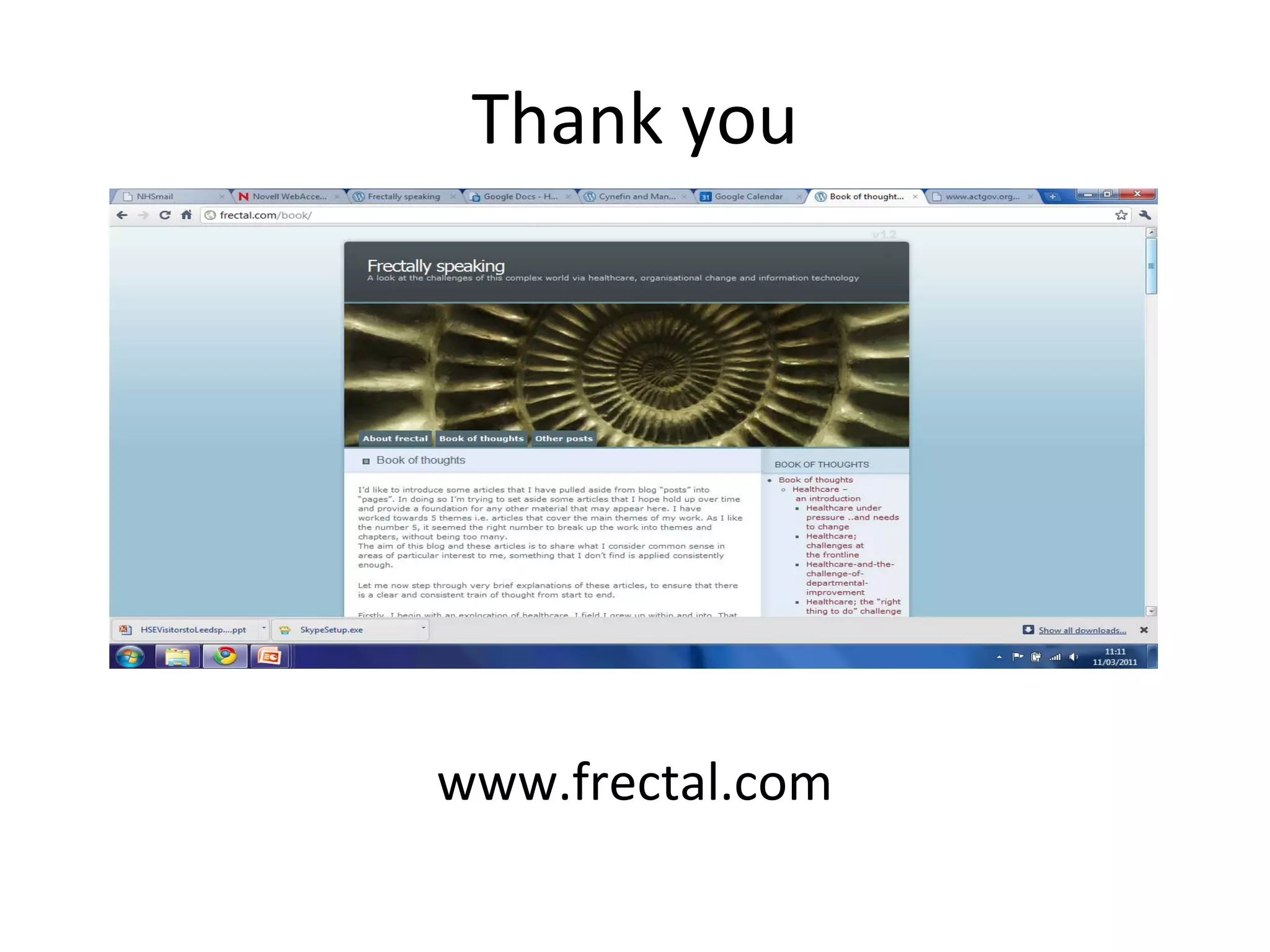 Thank you




www.frectal.com
 