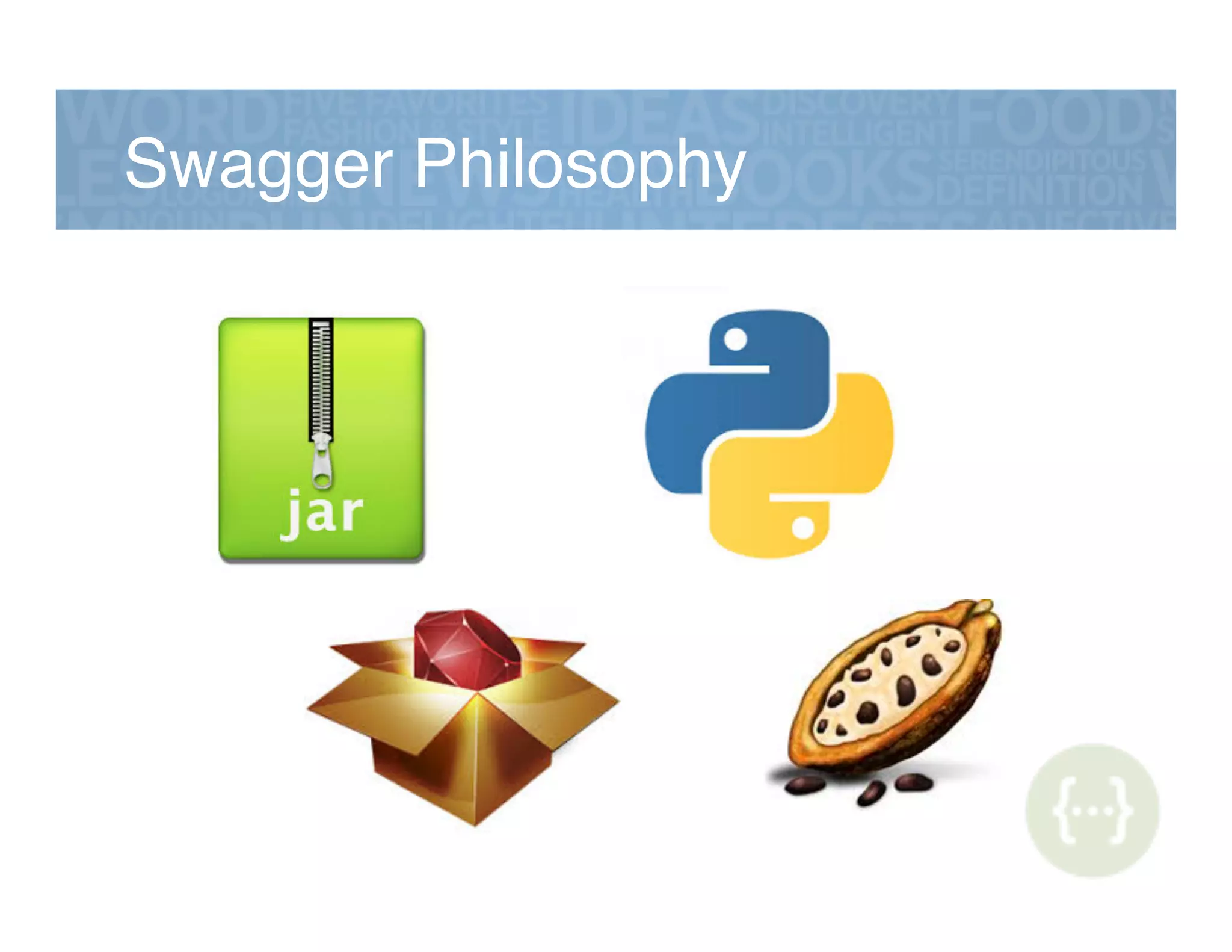 Swagger Philosophy!
 