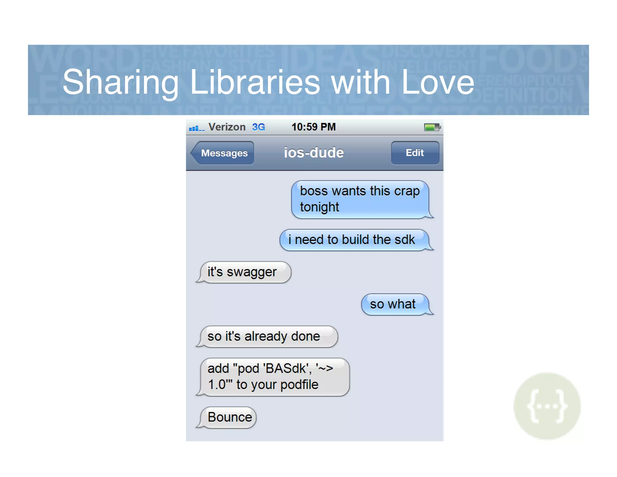 Sharing Libraries with Love!
 