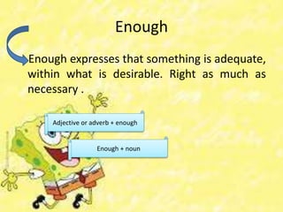 Material Enough Too and-enough | PPTX