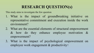 Transformational Leadership and Empowerment Impact on Work Engagement ...