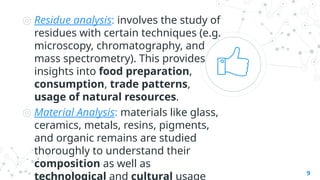 Presentation on Archeochemistry and Techniques.pptx