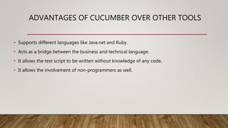 Cucumber Tool | PPTX