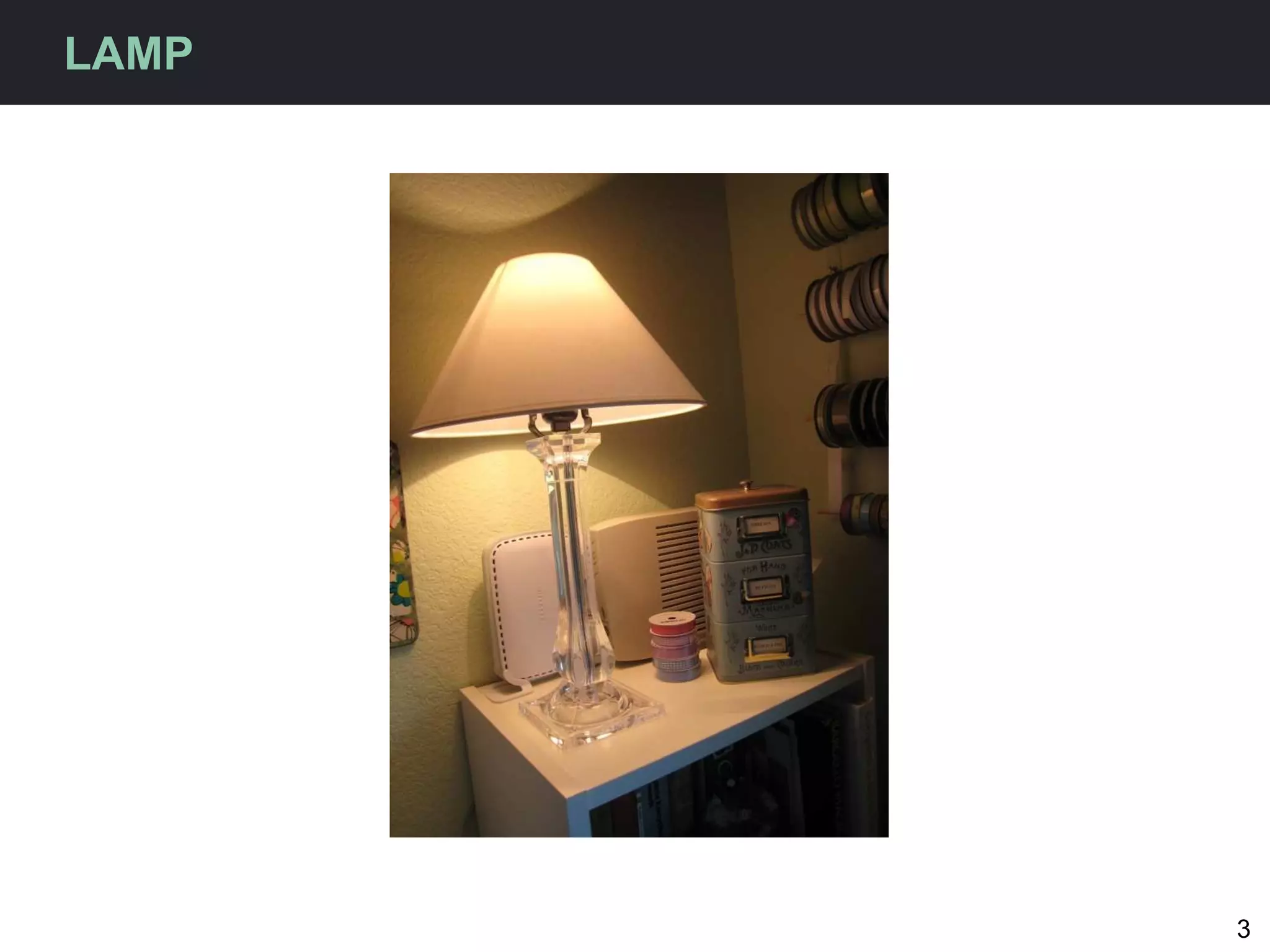 LAMP




       3
 