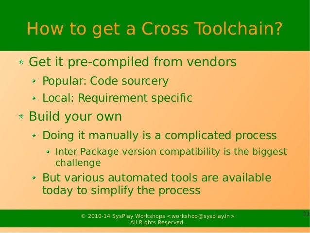 Toolchain