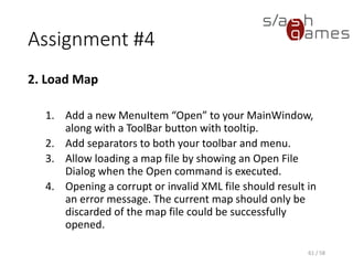 References
• MSDN. XML Documents and Data.
http://msdn.microsoft.com/en-
us/library/2bcctyt8%28v=vs.110%29.aspx, May 2016.
• Luttenberger. Internet Applications – Web Services Primer.
Department for Computer Science, CAU Kiel, 2008.
• Brandes, Eiglsperger, Lerner. GraphML Primer.
http://graphml.graphdrawing.org/primer/graphml-primer.html,
May 2016.
• Barnes, Finch. COLLADA – Digital Asset Schema Release 1.5.0
Specification. Sony Computer Entertainment Inc., April 2008.
• Clark, DeRose. XML Path Language (XPath).
http://www.w3.org/TR/xpath/, November 16, 1999.
• w3schools.com. XPath Axes.
http://www.w3schools.com/xsl/xpath_axes.asp, May 2016.
61 / 58
 