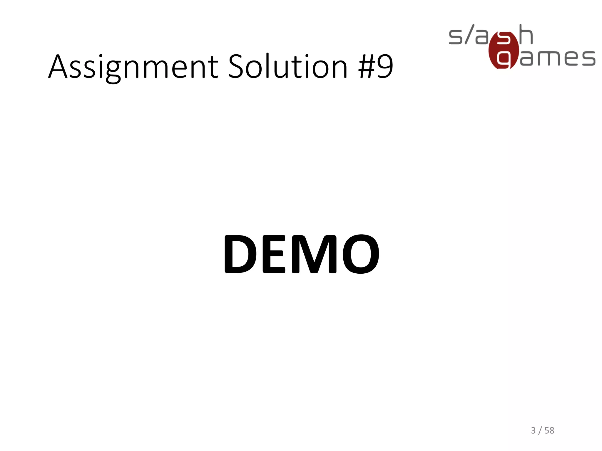 Objectives
• To understand the implications of the MVVM
pattern
• To get an overview of approaches for tool chains
3 / 58
 