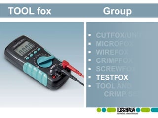 




 TESTFOX

TOOL fox Group
 