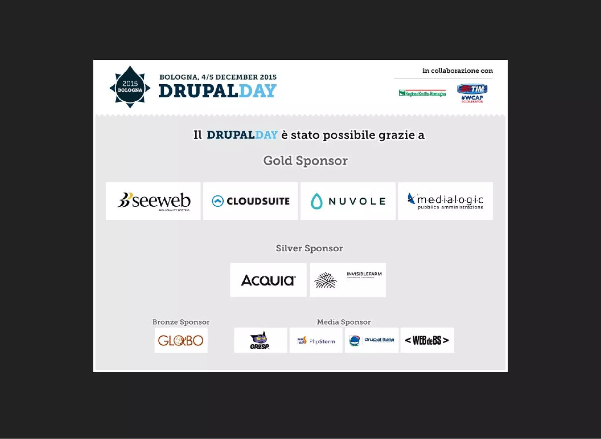 Tooling per il tema in Drupal 8