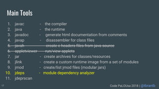 Tooling around in the jdk | PDF