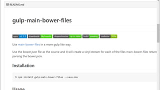 Gulp-main-
bower-files
 