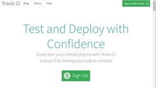 TravisCI
 