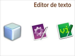 Editor de texto
 