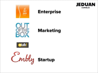 Enterprise


Marketing




Startup
 