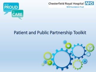Patient and Public Partnership Toolkit
 